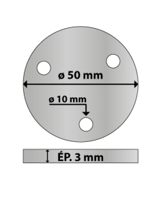 PLATINES RONDES