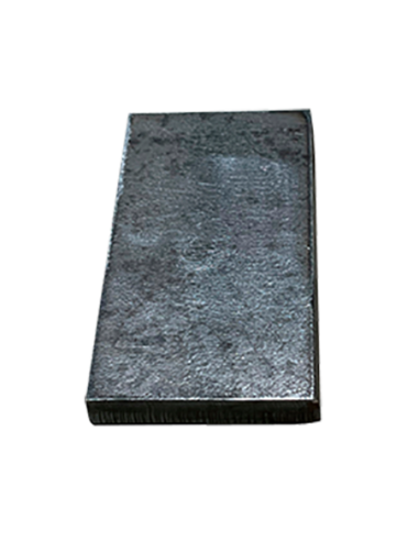 Platine rectangulaire en acier 50x300 ép. 5 mm